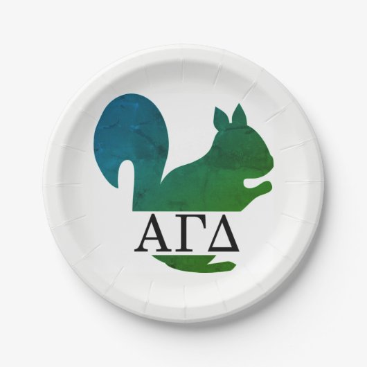 Alpha Gamma Delta Squirrel Bord (Voorkant)