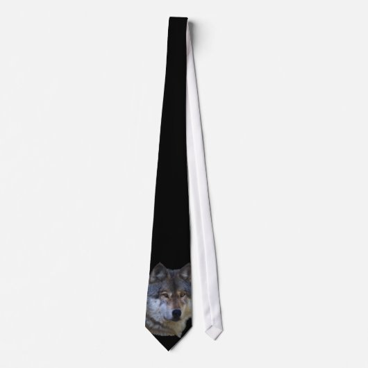 Alpha Grey Wolf Necktie Collectie Stropdas (Voorkant)