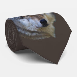 Alpha Grey Wolf Wildlife Collectie Stropdas