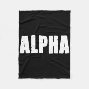 Alpha Gym Konijn Workout Bodybuilding Fitness F010 Fleece Deken