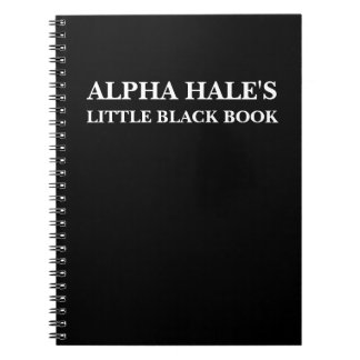 Alpha Hale's Little Black Book () Notitieboek