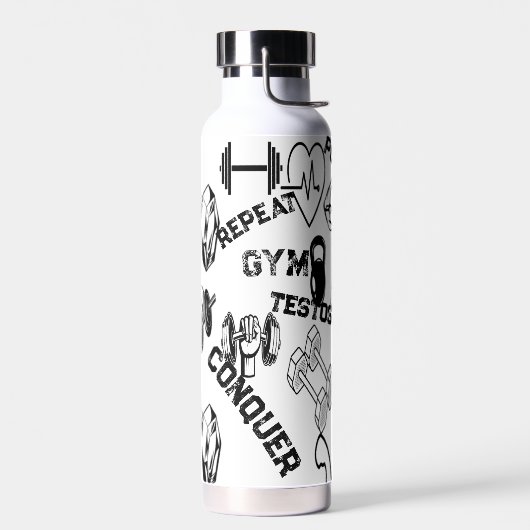 Alpha Hydration Flask Dumbbell Aders Design Waterfles (Links)