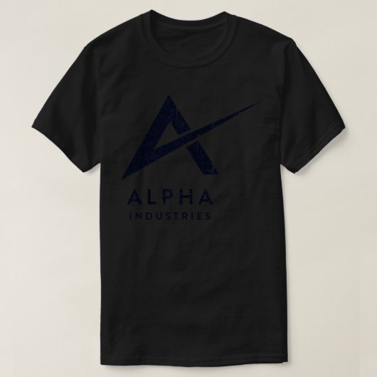 Alpha Industries snijdt uit glas ui borstzak T-shirt (Design voorkant)