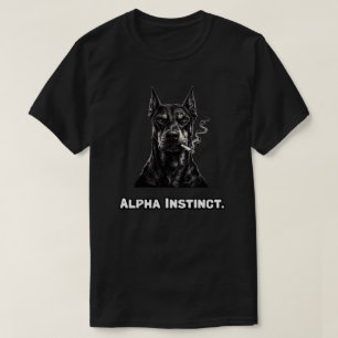 Alpha Instinct Dominantie Leiderschap Geest Design T-shirt