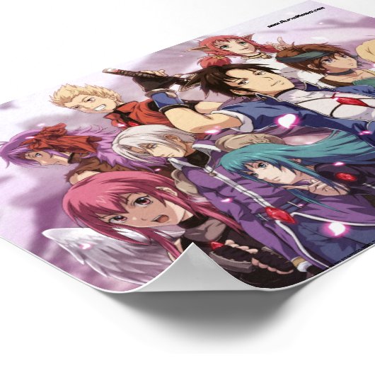 Alpha Kimori Characters Poster (Hoek)