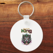 Alpha king sleutelhanger (Achterkant)