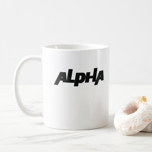 Alpha Koffiemok (Met donut)