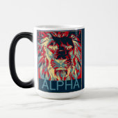 Alpha Lion Magische Mok (Links)