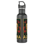 "Alpha Lion" Roestvrij stalen waterfles Waterfles (Achterkant)