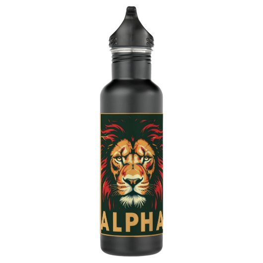 "Alpha Lion" Roestvrij stalen waterfles Waterfles (Rechts)