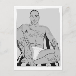 "Alpha Male" Briefkaart