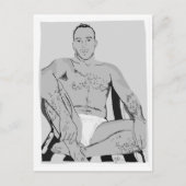 "Alpha Male" Briefkaart (Voorkant)