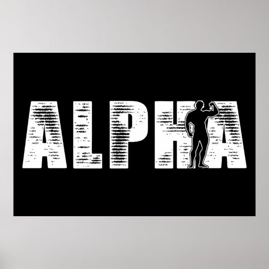 Alpha Male Poster (Voorkant)