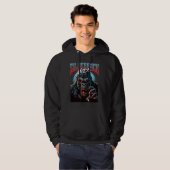 Alpha Male Silverback Gorilla King  Gym Hoodie (Voorkant volledig)