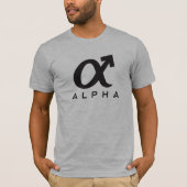 Alpha Male T-shirt (Voorkant)