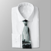 Alpha Male Timber Wolf Wildlife Necktie Stropdas (Gebonden)