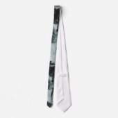 Alpha Male Timber Wolf Wildlife Necktie Stropdas (Achterkant)