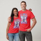 Alpha Man Funny Meme familie T-shirt (Unisex)