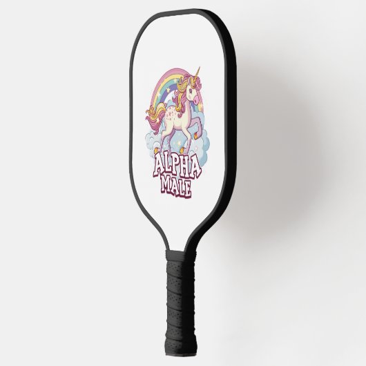 Alpha Mannelijke Eenhoorn Pickleball Paddle (Links)