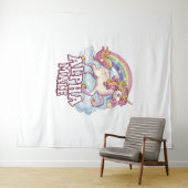 Alpha Mannelijke Eenhoorn Wandkleed (In Situ (horizontaal))