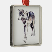 Alpha Metalen Ornament (Rechts)