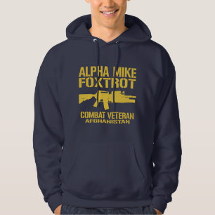 Alpha Mike Foxtrot - Afghanistan Veteran Hoodie