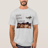 Alpha Mike Foxtrot T-shirt (Voorkant)