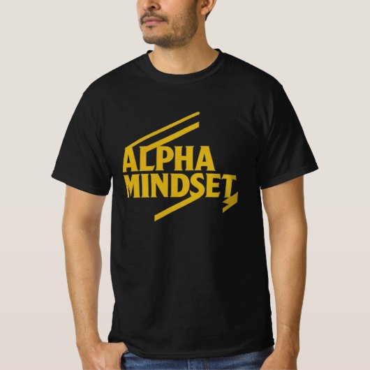 Alpha Mindset T-shirt (Voorkant)
