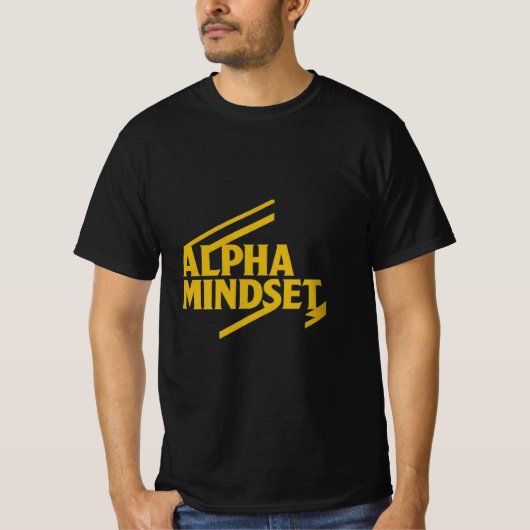 Alpha Mindset T-shirt (Voorkant)