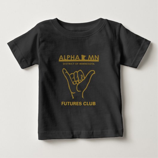 Alpha MN Baby T-shirt (Voorkant)
