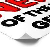 Alpha Nerd Grappige Poster (Hoek)