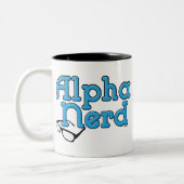 Alpha Nerd Tweekleurige Koffiemok (Links)