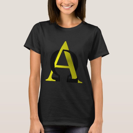 Alpha Omega 1 T-shirt (Voorkant)