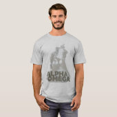 Alpha Omega Haile Selassie Empress Menen T-shirt (Voorkant volledig)
