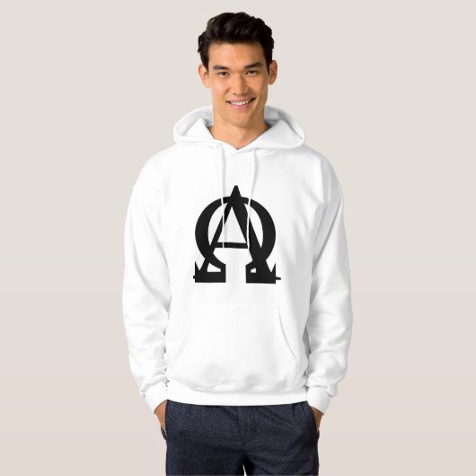 Alpha - Omega Hoodie (Voorkant volledig)