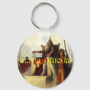 ALPHA OMEGA SLEUTELHANGER