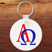 Alpha Omega Sleutelhanger (Voorkant)