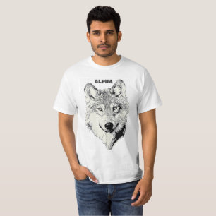 Alpha-ontwerp Mannen T-shirt