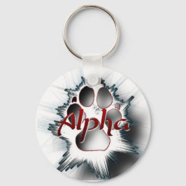 Alpha Paw Sleutelhanger