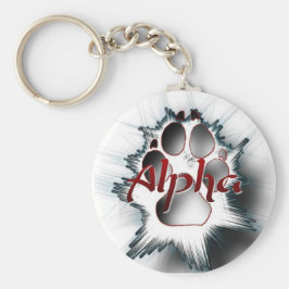Alpha Paw Sleutelhanger
