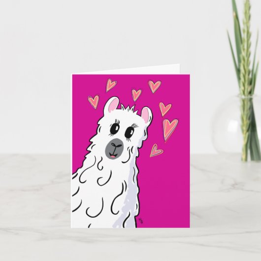 Alpha Peek a Boo Bedankkaart (Voorkant)