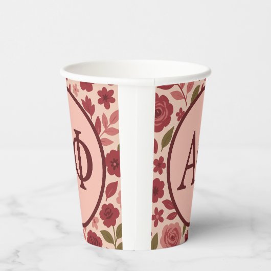 Alpha Phi Papieren Bekers (Rechts)