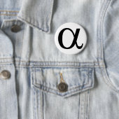 alpha-pictogram a ronde button 5,7 cm (In situ)