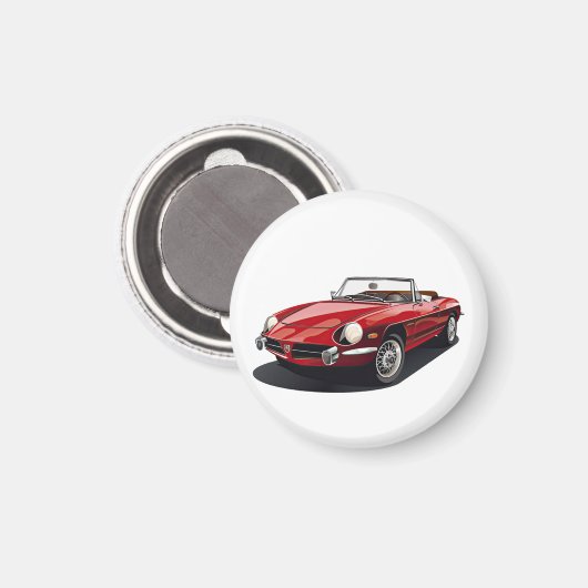 Alpha Romeo, magneet (Voorkant / Achterkant)