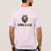 Alpha Status Bold Power Logo T-shirt (Achterkant)