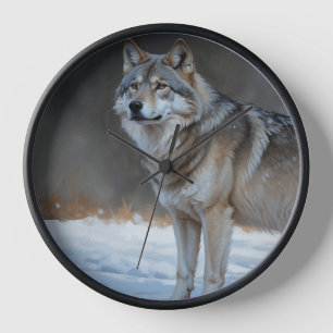 Alpha Timber Wolf Art