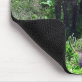 Alpha Timber Wolf & Grijze Wolf Club Wildlife Art Muismat (Hoek)