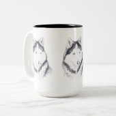 Alpha Tweekleurige Koffiemok (Voorkant links)