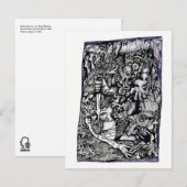 Alpha Warrior, door Brian Benson Flat Kaart (Voorkant / Achterkant)