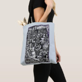 Alpha Warrior, van Brian Benson Tote Bag (Dichtbij)